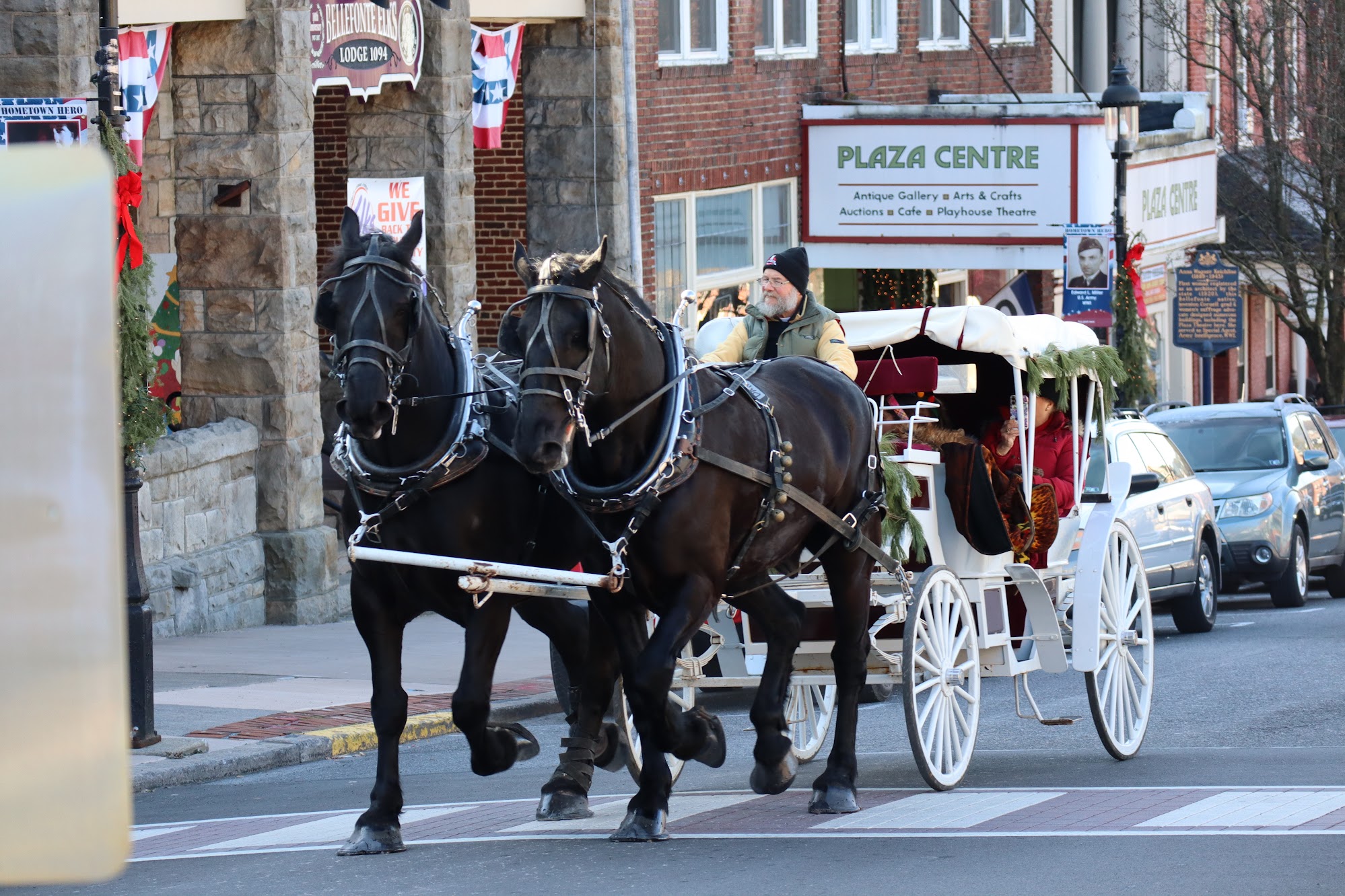 Horse Drawn Carriage Rides Bellefonte Victorian Christmas is Dec 13